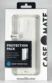 Case-Mate Tough Case For Samsung Galaxy A32 With Glass Screen Protector - Clear