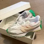 紐巴倫 NEWBARON CASABLANCA X NEW BALANCE 327會標白綠聯名慢跑鞋男女32