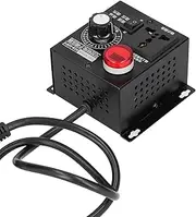4000W Voltage Regulator Dimmer High Power Electronic Thyristor Controller AC110V/ with Voltage Absorption Circuit for Industrial Use (AU Plug)
