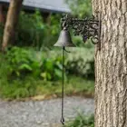 Dinner Bell Cast Iron Doorbell Garden Bell Home Porch Decorative Bell Hand Bell