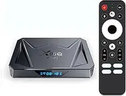 Android 14.0 TV Box, ADDCOLOR X96Q PRO+ with 2GB RAM 16GB ROM Bluetooth 5.0 and 2 USB Ports WiFi 6 8K Resolution HD Support 2.4GHz/5GHz WiFi 6 Android 14 Box for Smart TV 2025