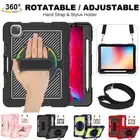 Kids-Proof Sstand Case W/Shoulder Strap For iPad 5/6th 7th 8th 9th 10th 11th Gen