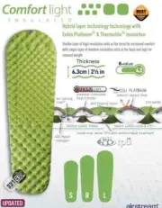 Sea to Summit Comfort Light Insulated Sleeping Mat - S | R | L
