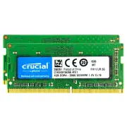 Crucial Kit 8GB (2x 4GB) 2666MHz DDR4 SODIMM RAM PC4-21300 260-Pin Laptop Memory