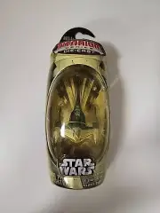 Hasbro Star Wars Titanium Naboo Patrol Fighter Die Cast Micro Machines New 2006