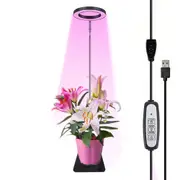 Grow Light for Indoor Plants with 20 LED Full Spectrum and Adjustable Brightness