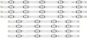 8pcs LED Backlight Strip Fit for LG 47LB570V 47LB552U 47LB580V 47LB550B 47LB585V 47LY340C 47GB651C AGF78400901 47LB551V 47LB550V