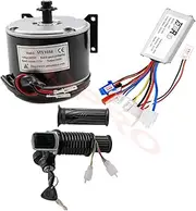 [YC Yier] 24V 250W Brushed DC Motor Controller LCD Display Throttle Grips Keylock for DIY Electric Bicycle Scooter E Bike Razor ATV Mini Bike Lawn Mower Tricycle Drift Trike Razor E300