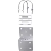 1X(Antenna Pole Mount Kits, Antenna Pole Mount Bracket with U-Bolts Clamp9341