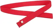 [GANAZONO] Taekwondo Belt for Training Competition Martial Arts Belt for Men Women Stylish Excellent Waist Support for Karate Kickboxing Red