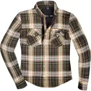 Axe Brown Motorcycle Riding Shirt