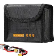 Lithium Battery Safe Bag | Flame Retardant Lithium Safety Protector | High Temperature Fireproof Battery Guard for Drone Accessories