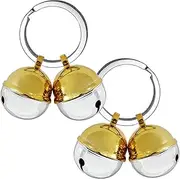 DORUI Cat Bells, 4 Loud Copper Collar Bells for Cat Dog Pet Tracker Training