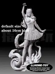 Anime movie Enchantress Hot girl Supervillain Resin 3D Print GK Kit Figure DIY