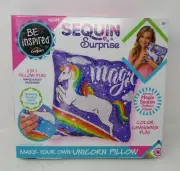 Cra-Z-Art Be Inspired Sequin Surprise Make Your Own Unicorn Pillow