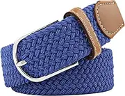 [Dcvmvmn] Unisex Casual Canvas Belt Women Men Adjustable Canvas Belt With Metal Buckle Waistband, C15