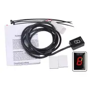 For Kawasaki Ninja 250R 2013-15 Motorcycle 1-6 Speed Gear Red Display Indicator