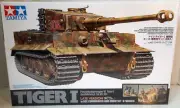 1/35 Tamiya RARE 'Tiger I Late Version' w/8 Figures "DISCONTINUED" Item #25109