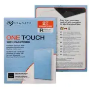 Seagate One Touch 2TB Portable Hard Drive - Light Blue. STKY2000402