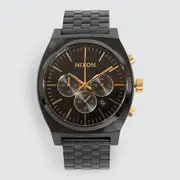[Nixon] Time Teller Chrono Black / Black / Gold