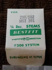 MST 391, 200/592 Winding Stem. NOS. No Corrosion.