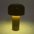 LED Desk Lamp Mushroom Design USB Charging 3 Color Temperature Touch Table Light