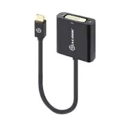 Alogic Elements 20cm Mini DisplayPort to DVI Adapter M-F Black [MDP-DVBK-ACO]