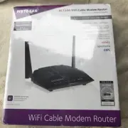 NETGEAR AC1200 Wifi Cable Modem Router C6220 DOCSIS 3.0, FACTORY SEALED