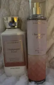 bath and body works Champagne Toast Mist & Lotion Set