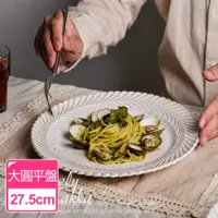 在飛比找PChome24h購物優惠-【Homely Zakka】日式創意復古窯變釉陶瓷餐盤碗餐具