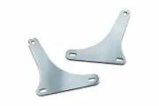 Kuryakyn Driver Passenger Backrest Sissy Bar Side Plate Chrome Harley Softail