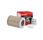Ryco Oil Air Fuel Filter Service Kit for Nissan Caball C240 C340 1973-1981