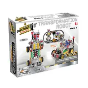 215pc Construct IT Transformation Robot Mark 2 Toy w/ Tools Build Kit Kids 8y+