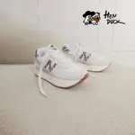 代購NEW BALANCE 574 厚底 黑色 米色 斑馬紋 增高 女款 復古休閒鞋 運動鞋 WL574ZDD