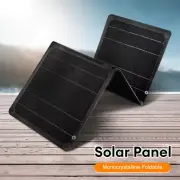 Solar Panel 5V 21W Dual USB Folding Power Bank Phone Charger Camping Hiking