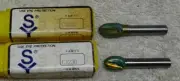 ** PAIR - UNUSED - CASCADE TOOLS - Carbide ROUTER BITS **