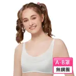 【SWEAR 思薇爾】粉愛妮系列A-B罩無鋼圈素面包覆女內衣(水漾綠)