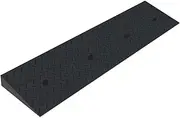 PP-Kic Anti-Slip Wheelchair Ramp, Raised Driveway Curb Ramp, Car Ramp Ramp, Bathroom Rubber Curb Ramp, Recycled Rubber Threshold Ramp, Warehouse Sidewalk Applicable,25×8cm