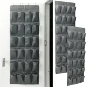 Over The Door Shoe Organizer with 4 Hooks Large Capacity Hanging Door Shoe LVI
