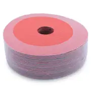 50 Pack - 5" Ceramic Resin Fiber Disc 80 Grit 5 inch Grinding & Sanding Discs