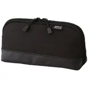 Smart Fit Single Zip Wide Open Pencil Case Black