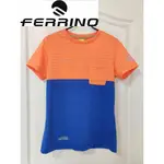 ☆一身衣飾☆ 義大利戶外休閒運動知名品牌【FERRINO】撞色 吸濕排汗衫~直購價299~感謝季🏵️六月七