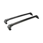 Yakima Aero Flush Bar 100 & 105cm Black Roof Rack Pair - S26YB