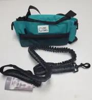 One Trail Hands Free Dog Leash Teal