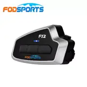 FX2 Bluetooth Motorcycle Intercom Helmet Headset Motorbike 3 Rider Communication
