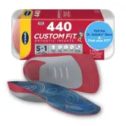 Dr. Scholl’s Custom Orthotics 3/4 Length Inserts CF 440 5-in-1 All-Day Relief