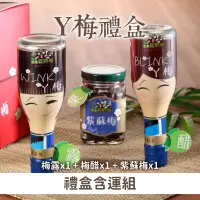 在飛比找台灣好農優惠-(禮盒含運組)【晨軒梅機能食品】Y梅禮盒(梅露*1+梅醋*1