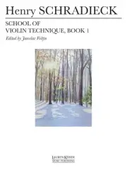 Henry Schradieck School of Violin Technique Book 1 Classical Music Lessons