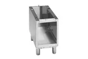 Fagor Open Front Stainless Steel Stand to Suit 400mm Wide Cooktops - MB-705