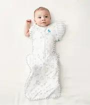 [Swaddle Up™ Transition Bag] Cream Stars & Moon •Viscose from Bamboo